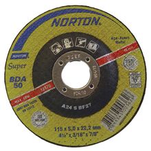 Disco De Desbaste Norton Bda 50 4.1/2" X 5,0 X 7/8"