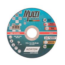 Disco De Corte Norton Multi Corte 4.1/2" X 1,0 X 7/8"