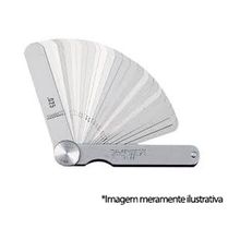 Calibre Folga Starrett Jogo Com 13 Peças 0,05Mm A 1,00Mm