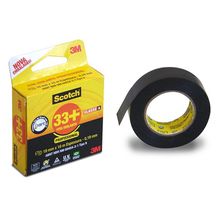 Fita Isolante 33+ 19mm X 10m Preta
