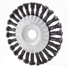 Escova Circular 4.½” x ½” Abrasfer 7010-14 aço trançado