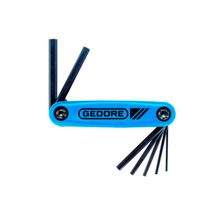 Jogo De Chave Allen Gedore 5/64" X 1/4" Com Armação