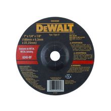 Disco De Desbaste Dewalt Dw44580 7" X 6,3 X 7/8"