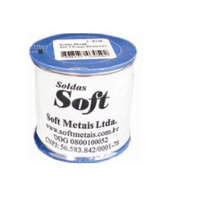 Solda Estanho Fio Soft Sr40.Q10 1,00Mm 40 X 60 Com Resina
