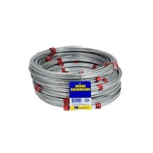 Arame de Aço Galvanizado Mole BWG18 Gerdau Rolo 1,24mm