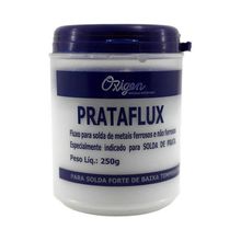 Fluxo Para Solda Oxigen Prata 250 Em Pasta 250Gr