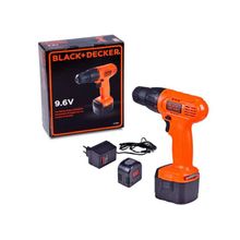 Furadeira Parafusadeira 3/8" Black+Decker Cd961 9,6V