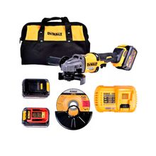 Esmerilhadeira Angular 4.1/2" a 6" Dewalt DCG414T2-B2 60V