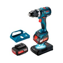 Furadeira de Impacto e Parafusadeira 1/2" Bosch GSB18V-EC 18V com Carregador Wireless