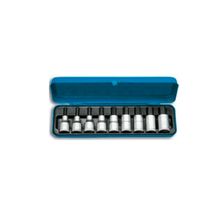 Jogo De Soquete Gedore 016.201 Hexagonais Encaixe 1/2" 4mmX17mm 8 Pçs