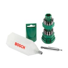 Jogo De Ponteiras Bosch Fenda/Philips/Torx/Posiriv/Adap. 25 Pçs