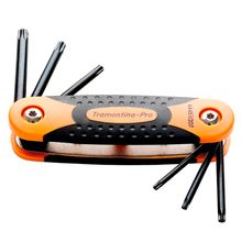 Jogo de Chave Torx Tramontina-PRO 44451/207 T10 X T40 com 7 Peças