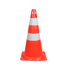Cone sinalização Plastcor 75 cm laranja/branco