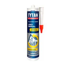 Silicone Acético Cinza Tytan 40772  Profissional 280gr