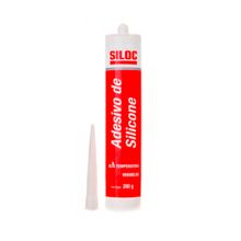 Silicone Alta Temperatura Siloc 605008B vermelho 280gr