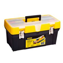 Caixa de Ferramentas Plástica Stanley 19-061 com tampa Organizadora 19"
