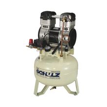 Compressor de Ar 9pcm/120psi Schulz CSD 9/30L isento óleo 1,5cv 29 litros monofásico