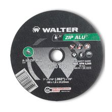 Disco de Corte 7" x 1,6 x 7/8" Walter Zipcut Alu 11U072