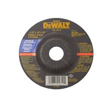 Disco de Desbaste 4.1/2" x 6,3 x 7/8" Dewalt DW44810 para inox