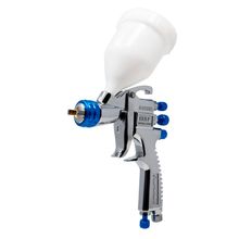 Pistola de Pintura Devilbiss SGL-530RT Retoque Caneca Plástica Gravitacional 1mm