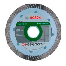 Disco Diamantado 105mm Bosch turbo 2 608 615 177 1,00mm para porcelanato