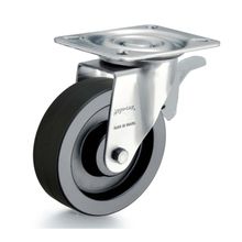 Rodízio Giratório freio borracha Rod Car GLROA 414 BIN