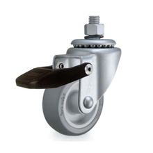 Rodízio Giratório borracha Rod Car GRRO 210 BP com freio