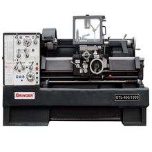 Torno Mecânico 1000x400mm Gringer GTL 200/10 Passagem 58mm com NR12 e Proteções
