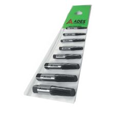 Extrator parafuso 2 a 19mm Ades 01028301097 com 8 peças