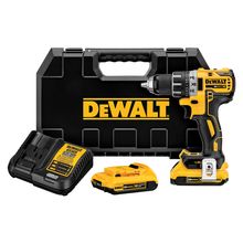 Furadeira Parafusadeira 1/2" Dewalt DCD791D2 20V 2,0AH com 2 Baterias, Carregador e Maleta