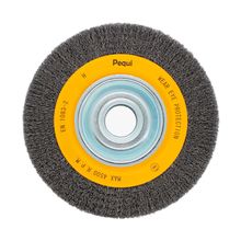 Escova Circular Ondulada Pequi 8" x 1" Aço Carbono 0,30 mm - Blister