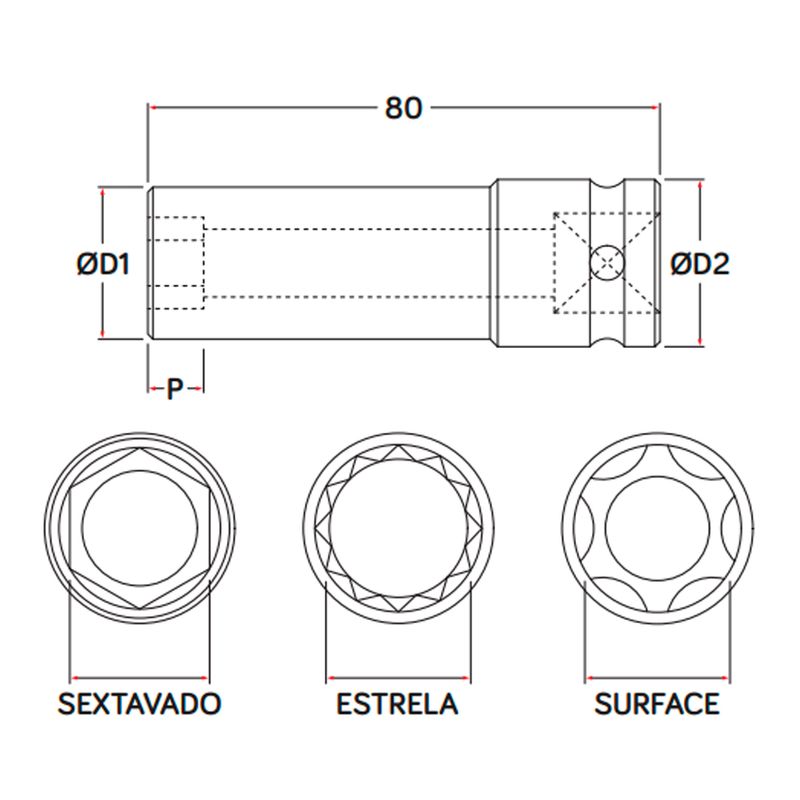 Soquete-de-Impacto-1-2-pol-Extra-Longo_desenho-tecnico