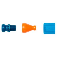 Fixoflex 4A Super Jogo Conexões AU4 Quimatic Tapmatic Sistema de 1/4"