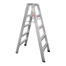 Escada De Pintor Alumínio Ap114 Alulev Profissional 4,08 metros 14 Degraus