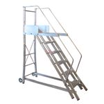 Escada-Alulev-Tr252-Modelo-Trepadeira-255-Mts-10-Degraus---Plataforma