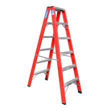 Escada Pintor 4,10 Metros Alulev FP114 Fibra 14 Degraus