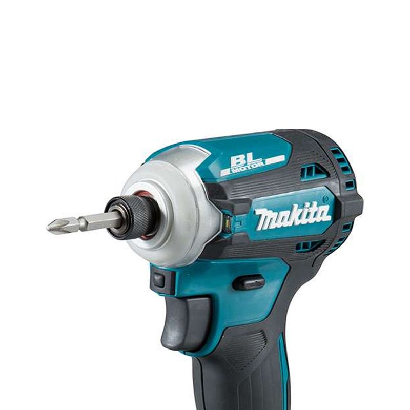 Parafusadeira de Impacto 1 4 Makita DTD171ZJ a Bateria 18V sem Bateria e Carregador LF Maquinas e Ferramentas LF Maquinas e Ferramentas