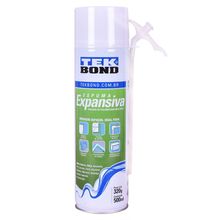 Espuma de Pu Poliuretano Expansiva Tekbond 320gr
