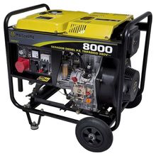 Gerador à Diesel 6,9kva Matsuyama 8000 12,5L Trifásico 380V ou Monofásico 220V
