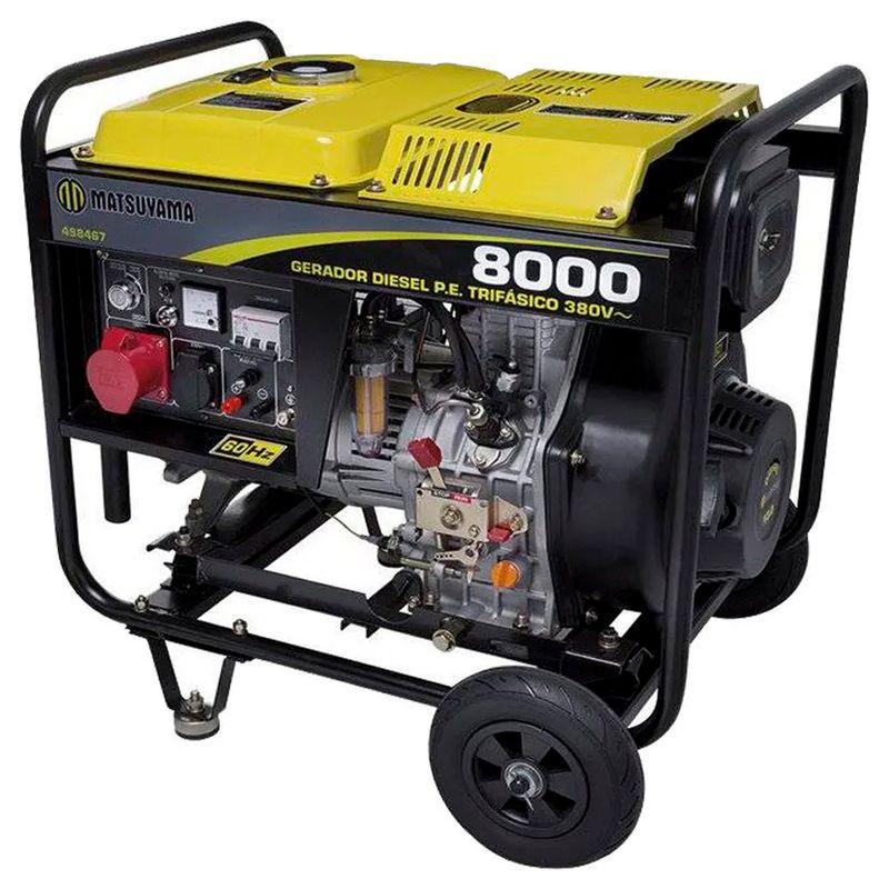 Gerador-a-Diesel-69kva-Matsuyama-8000-125L-Trifasico-380V-ou-Monofasico-220V
