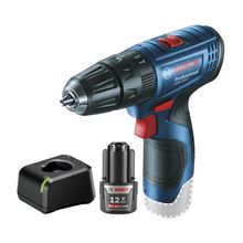 Furadeira de Impacto e Parafusadeira 3/8" Bosch GSB 120LI com Bateria 12V 2,0Ah e Carregador