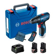 Parafusadeira e Furadeira 3/8" Bosch GSR 120-LI 2 Baterias e Maleta