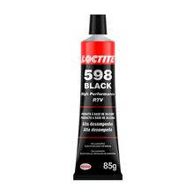 Silicone Vedante Oxímico Loctite SI 598 Preto 85g