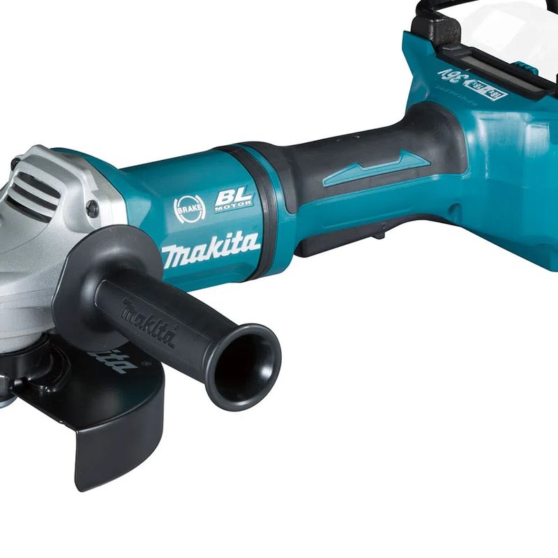 Esmerilhadeira Angular 7 Makita DGA700Z 36V com 2 Baterias 18V 5.0Ah e Carregador LF Maquinas e Ferramentas LF Maquinas e Ferramentas