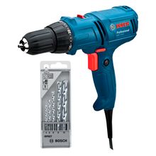 Kit Parafusadeira e Furadeira Bosch GSR 7-14E 400W com Jogo de Brocas