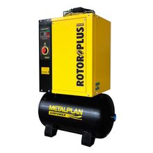 Compressor de Parafuso Metalplan 4hp 16,4pcm Rotor Plus R4 Trifásico