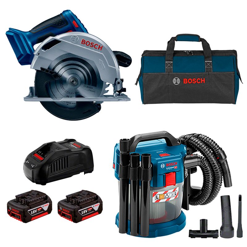 kit-serra-circular-6-1-2pol-gks-18v-57-e-aspirador-de-po-gas-18v-10l-bosch-com-2-baterias-18v-4ah-carregador-e-bolsa-220v