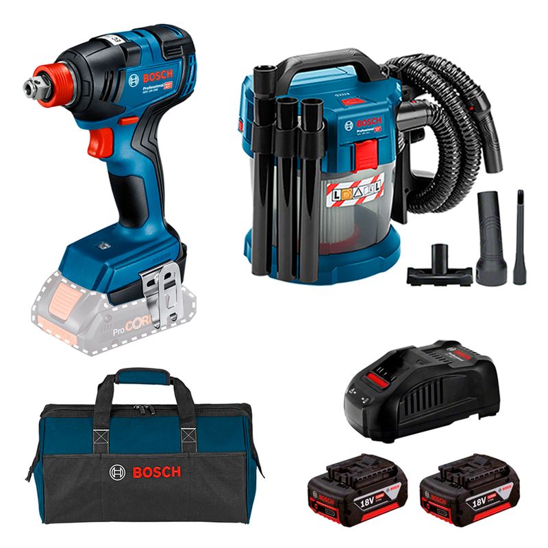 kit-chave-impacto-1-4pol-e-1-2pol-gdx-18v-200-e-aspirador-de-po-gas-18v-10l-bosch-com-2-baterias-18v-4ah-carregador-e-bolsa-220v