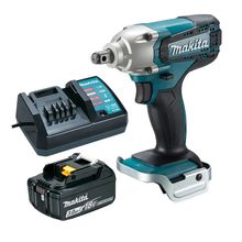 Chave de Impacto 1/2" Makita DTW190Z com Bateria 18V 3.0Ah e Carregador