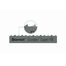 Lâmina de Serra Fita 1/4" x 8 Dentes Starrett Duratec Super FB